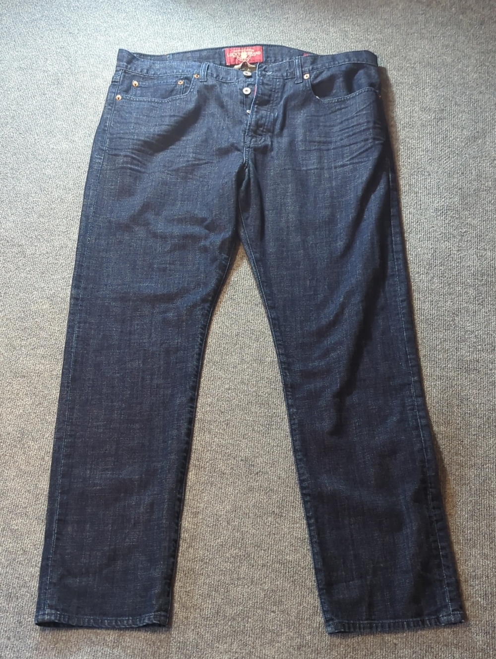 Lucky Brand 121 Heritage Slim Mens's Button Fly Jeans Size 38/32